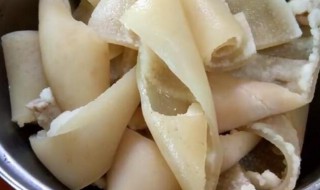 猪肉如何做猪皮才不硬 猪肉怎么炒猪皮才不硬