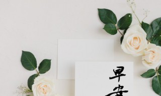 每日一签早安QQ问候语（每日一签早安心语）