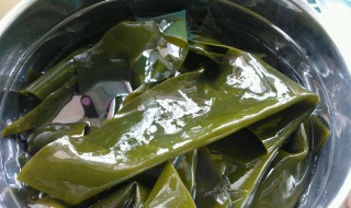 怎样洗海带又快又干净 怎样洗海带又快又干净窍门