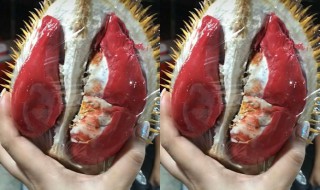 榴莲瓤变红色了能吃吗 榴莲中间瓤变红色了能吃吗