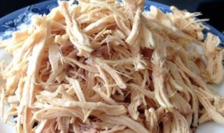 冻鸡胸肉怎么做鸡丝（冻鸡胸肉怎么做鸡丝汤）