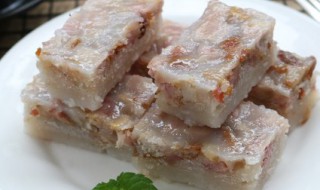 蒸芋头糕的热量高吗 蒸芋头糕的热量高吗减肥