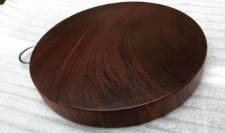 铁木菜板泡水变黑怎么处理 铁木菜板泡水变黑怎么处理好