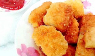 黄金鸡块在家的制作方法（在家自制黄金鸡块）