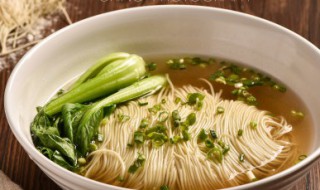 营养挂面汤如何做 营养挂面汤如何做才好吃
