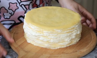 如何做千层蛋糕饼皮(如何做千层蛋糕饼皮视频)