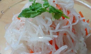 如何做爽口萝卜丝（如何做爽口萝卜丝汤）