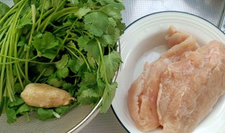 鸡肉香菜卷怎么弄 鸡肉香菜卷怎么弄好吃
