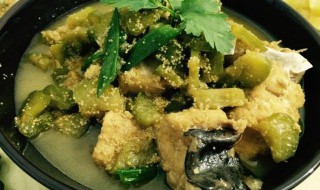 苦瓜麻鱼煲如何做（麻鱼苦瓜汤）