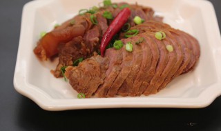 如何做卤牛腱 如何做卤牛腱子