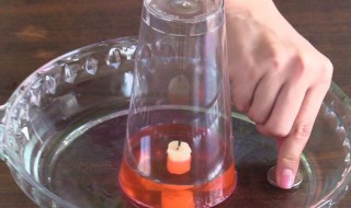 什么是杯子倒扣蜡烛实验原理（杯子倒扣蜡烛实验原理还有哪些）