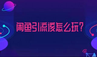 闲鱼怎么推广引流 闲鱼怎么推广引流色情