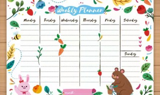 一周用英语单词怎么写 有关一周用英语单词怎么写