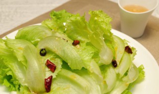 懒人生菜的做法 懒人菜的做法大全