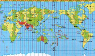 国际日期变更线是什么意思 地图上国际日期变更线是什么意思