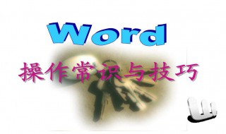 word新手必学十大技巧（word文档新手必学的技巧）