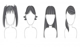 把前面两绺头发扎后脑勺方法 后脑勺留着一绺头发