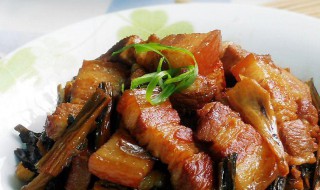 干笋衣烧肉的制作方法（干笋衣烧肉的制作方法和步骤）