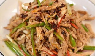 菌菇爆鸡丝步骤（干煸菌菇的做法窍门）