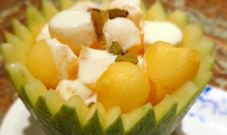 酸奶哈密瓜做法步骤 酸奶哈密瓜做法大全