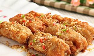 蒜香排骨的制作方法步骤（蒜香排骨的制作方法步骤图）