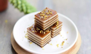 椰浆马蹄糕的做法步骤（椰浆马蹄糕的做法步骤视频）