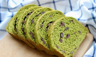 抹茶蜜豆小吐司怎么做 抹茶吐司做法