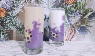 奶茶店芋泥波波奶茶怎么做才好喝（芋泥波波奶茶是用什么做的）