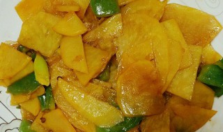 小炒土豆片的做法（小炒土豆片的做法视频）