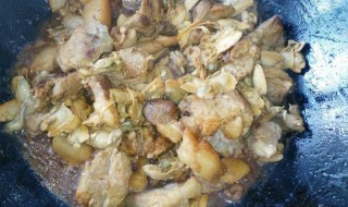 肉烧小江蚌的做法 小河蚌肉怎么烧