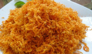 自制肉松的做法 自制肉松的做法步骤图