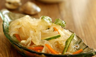 买回来的海蜇皮如何做 买回来的海蜇皮如何做才好吃