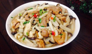 葱烧什锦菇如何做（炒什锦菇的做法）