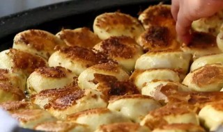 水煎脆皮灌汤包 水煎脆皮灌汤包图片