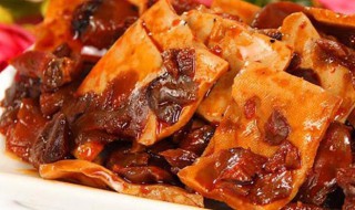 香菇豆干的做法 如何做香菇豆干