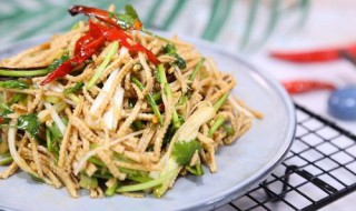 豆腐丝如何做才好吃（豆腐丝如何做才好吃视频）