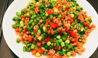 杂炒肉末如何做 炒肉杂怎么做好吃