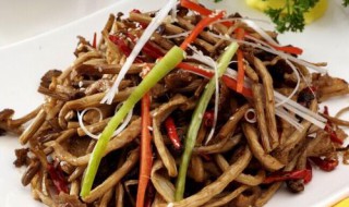 干煸鲍菇丝如何做 干煸鲍菇丝如何做的