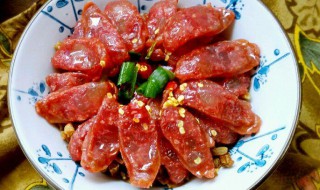 年夜饭怎么吃腊肠（过年吃腊肠）