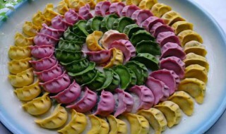 过年五彩水饺做法 过年彩饺的做法