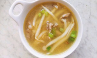 肉丝汤怎么做好喝（鸡蛋肉丝汤怎么做好喝）