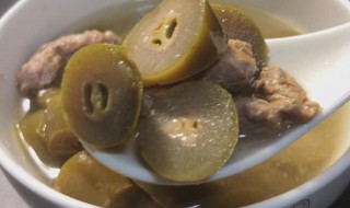 咸橄榄炖瘦肉的功效 咸橄榄炖瘦肉的功效与作用