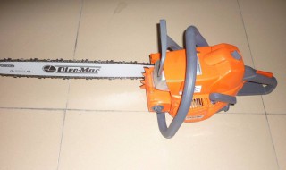 油锯链条不喷油怎么调 油锯不喷链条油怎么弄