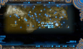 塞尔达传说全神庙位置（塞尔达传说全神庙位置高清地图）