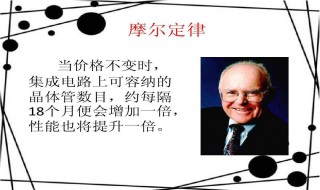 摩尔定律是什么（摩尔定律是什么意思）
