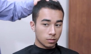 头发少适合什么发型男 发际线高头发少适合什么发型男