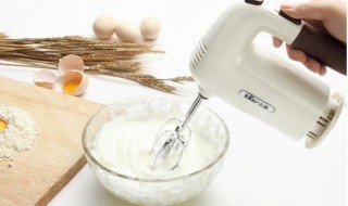 打蛋器可以和面吗（打蛋器可以和面包的面吗）