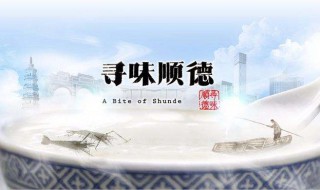 寻味顺德每集内容 寻味顺德第一集观后感