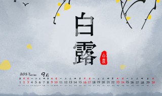 白露是几月几日（白露是几月几日几时几分几秒）