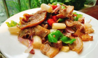 爆炒猪头肉的做法（爆炒猪头肉的做法窍门）